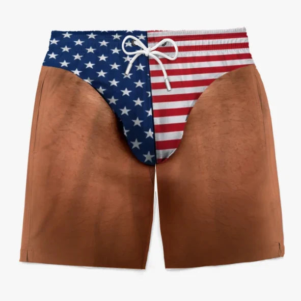 FreedomChill – Personalized Patriotic Swim Trunks