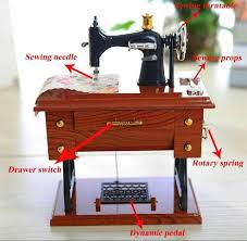 MelodyCraft – Nostalgic Sewing Machine Music Box