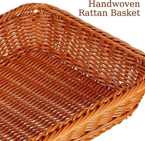 DineAura – Acrylic Covered Serving Basket