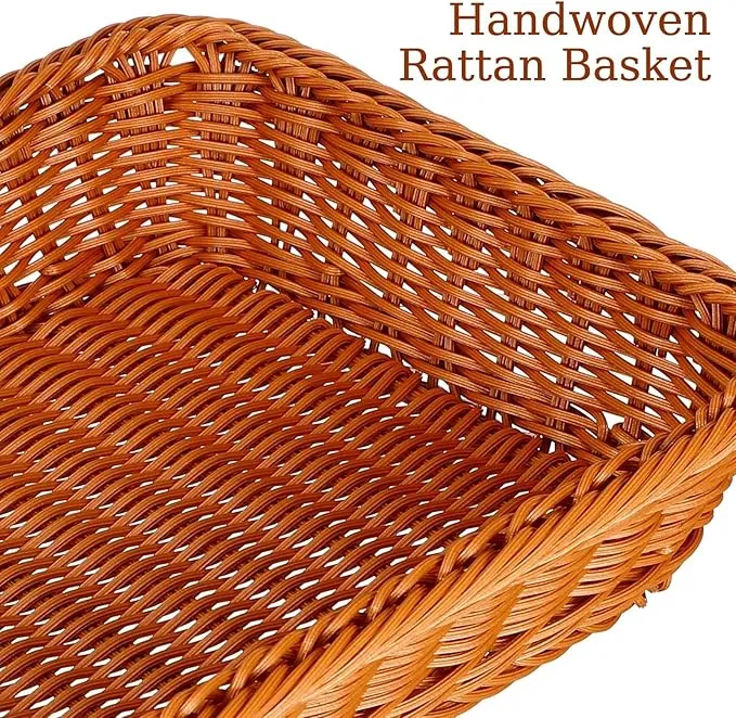 DineAura – Acrylic Covered Serving Basket