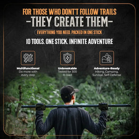 ForgeX – Multi Use Outdoor Tactical Defense Stick