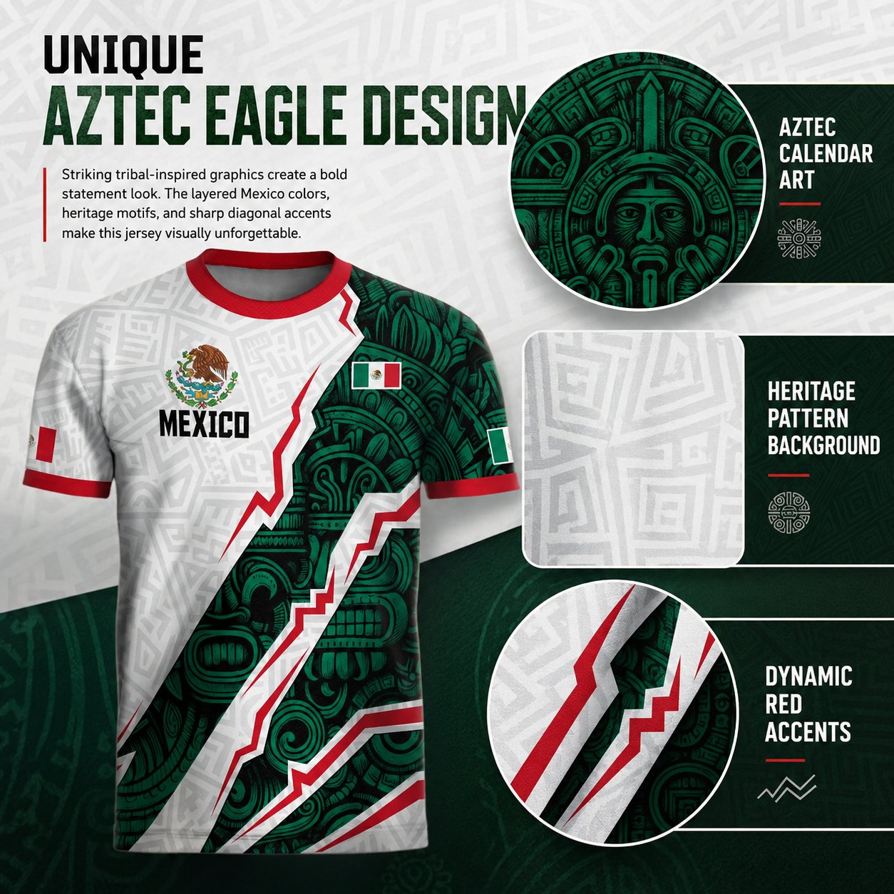ElTriPride – Unique Heritage Eagle Design Soccer Jersey 2026