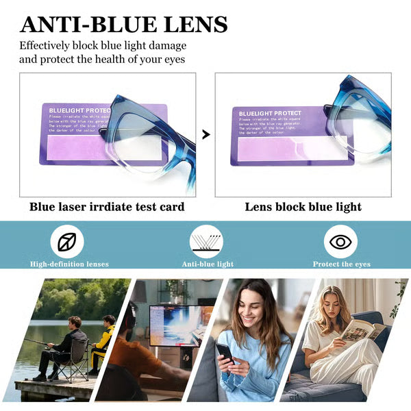 OprahStyle – 4-Pair Anti-Blue Light Glasses Set