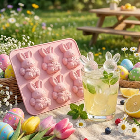 🐮🧊 Mini Highland Cow Ice Cube & Dessert Mold 🍪 Cute 3D Ice for Drinks, Parties & Gifts💕