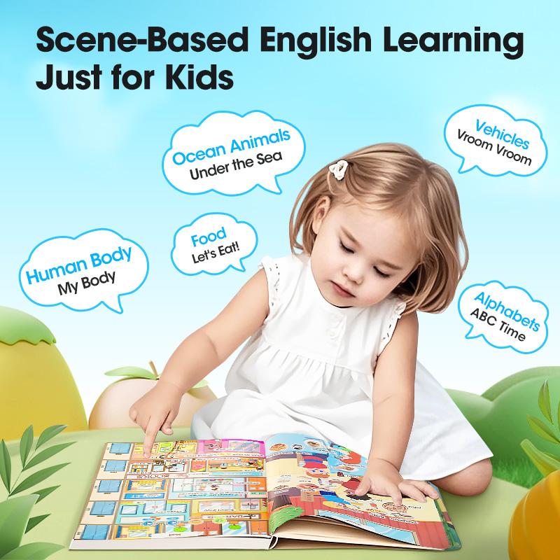 SoundSprout – Early English Audio Learning Toy Book