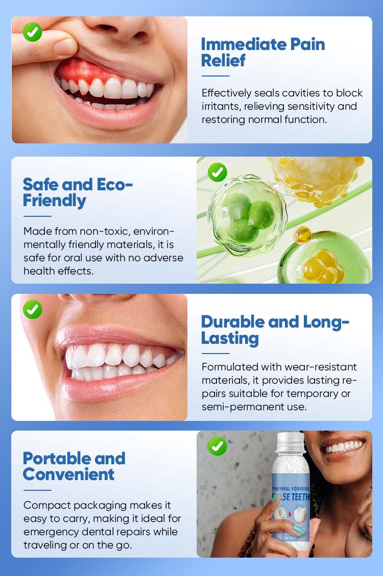 DentaForm – Custom Fit Instant Tooth Filling Solution
