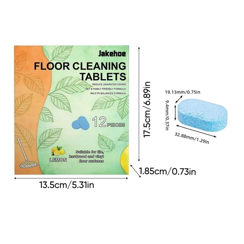 ShineTab – Effervescent Floor Cleaner Tablets
