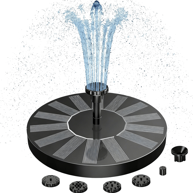 SolarRipple – Garden Fountain System