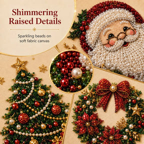 PearlCraft – Premium 3D Christmas Diamond Painting Kit