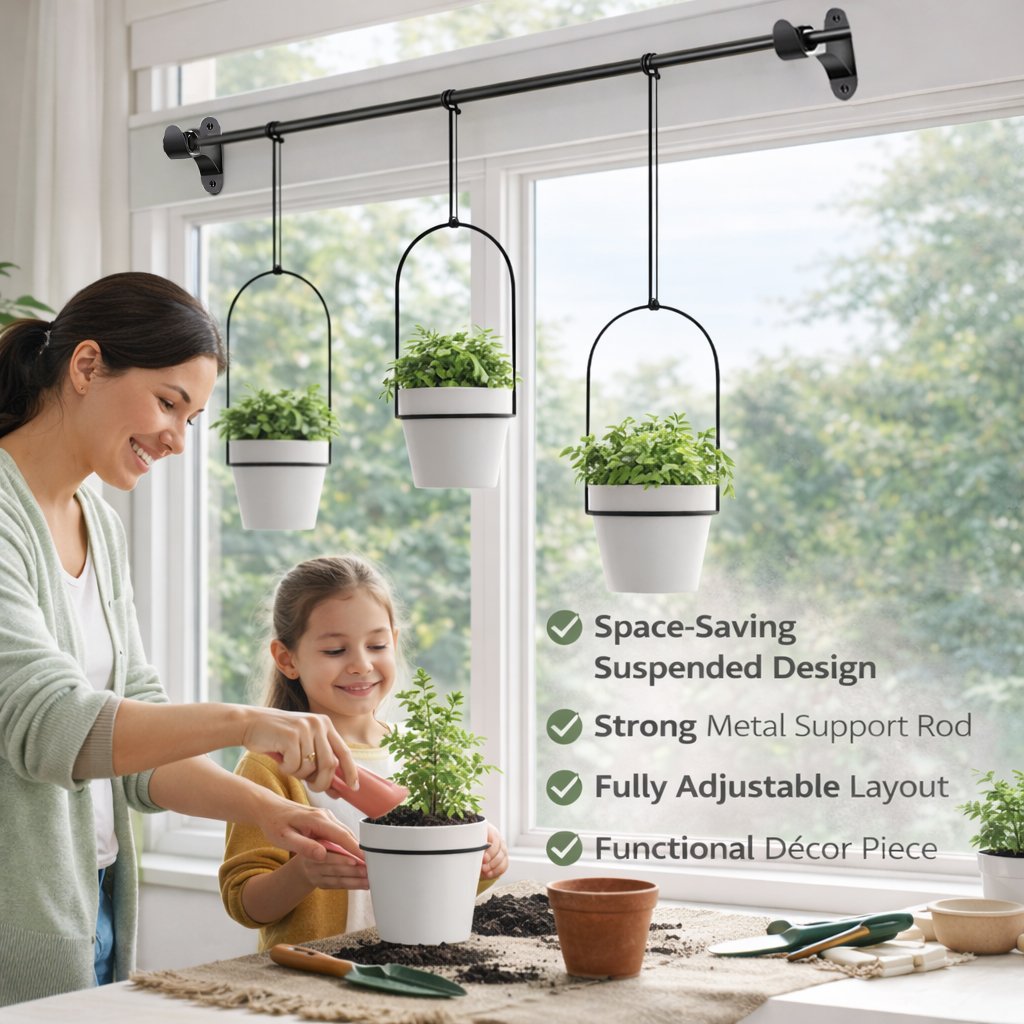 UrbanGreen – Vertical Hanging Garden Set
