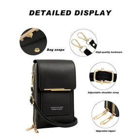 VistaPouch – Simple and Elegant Women’s Touchscreen Crossbody Phone Wallet