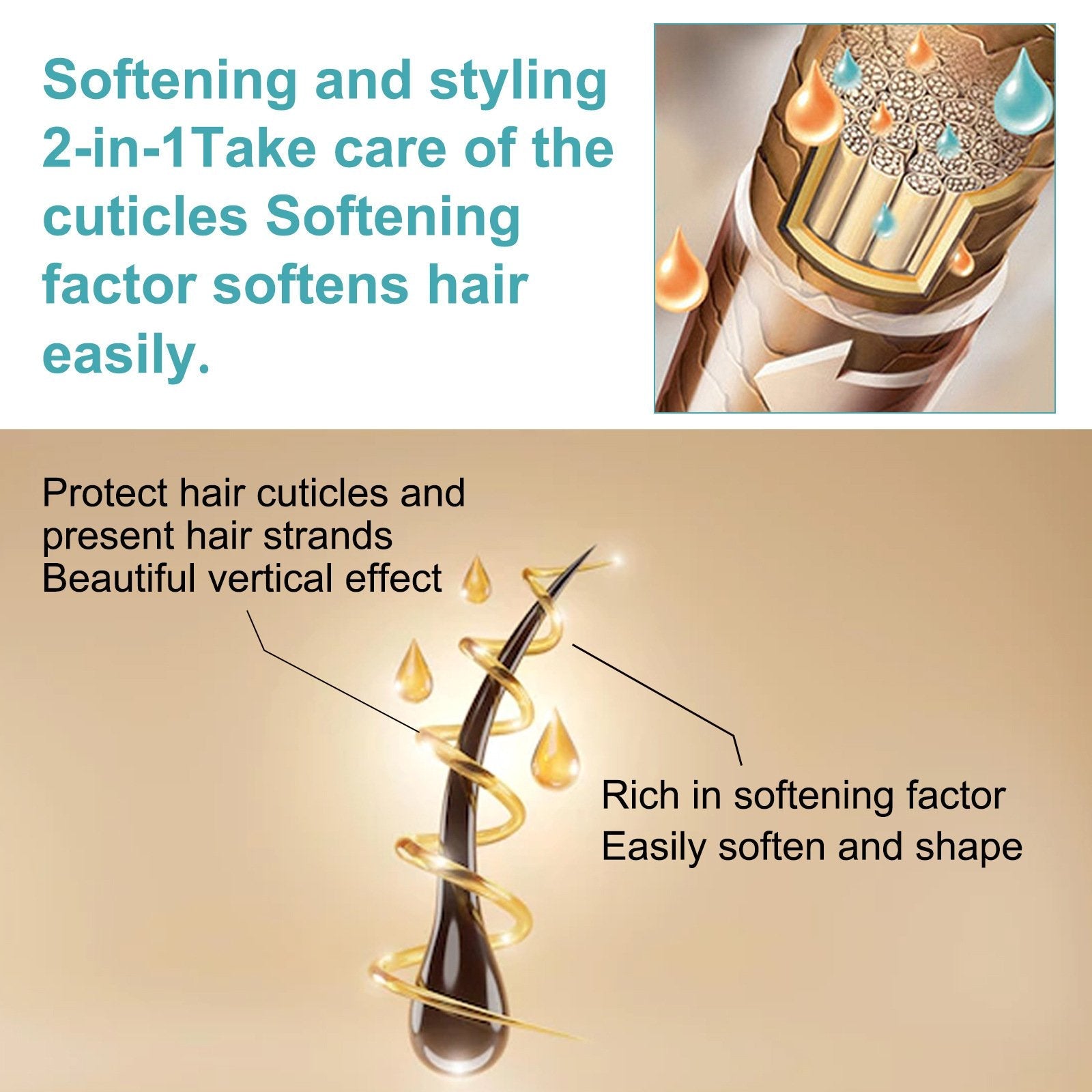 🔥 Hot Sale 50% OFF 🔥 - Silk & Gloss Hair Straightening Cream