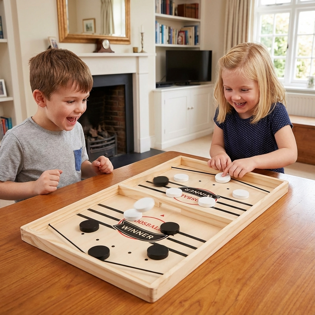 SnapPlay – Fast Action Wooden Game Set