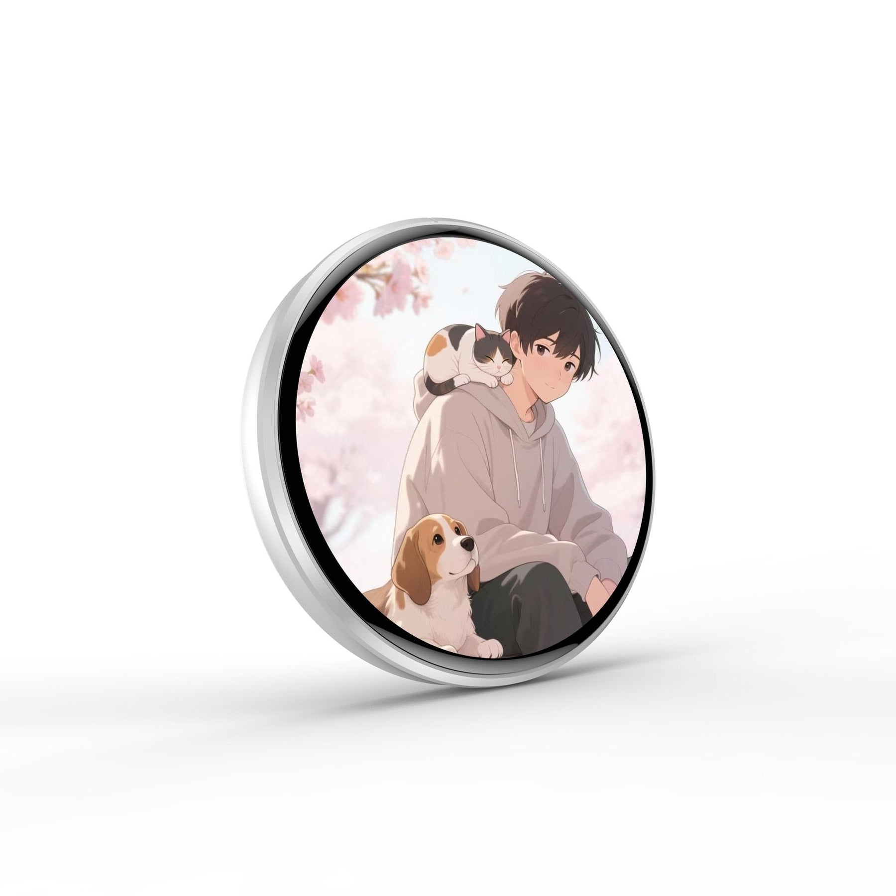 PixelPin – Digital Badge Photo & GIF Display Screen Pin