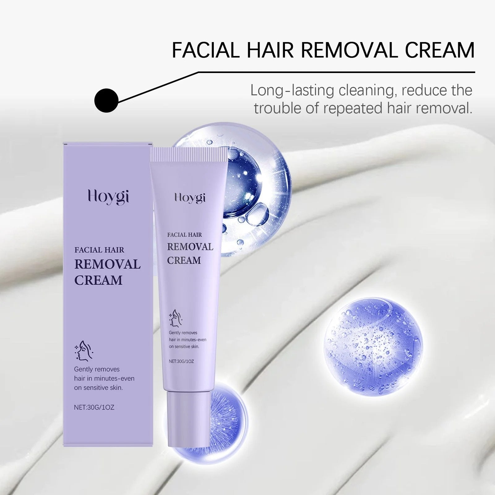 VelvetSkin – Painless Facial Hair Removal Cream