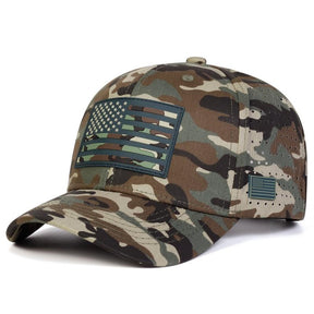LibertyPeak - Vintage USA Flag Camo Cap