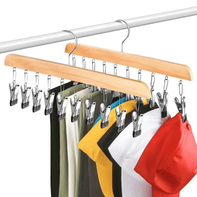 ClipNest – 10-Clip Space Saving Closet Organizer
