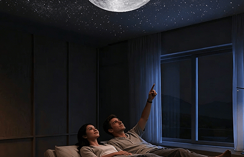 OrbitGlow – 6-in-1 Galaxy Star Projector Light