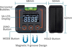 AnglePro – 0–360° Digital Angle Finder Level Tool