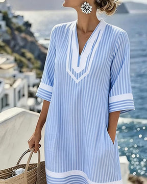 UrbanStripe - Pocket Dress For Everyday Summer Shift