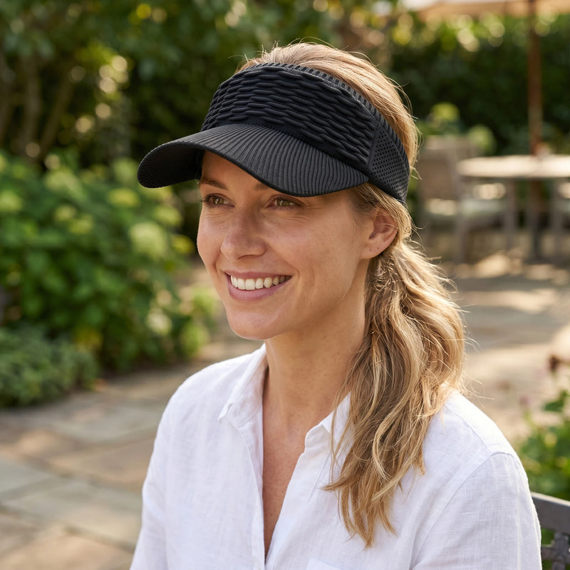 BreezeShade – Women's Open-Top Sun Protection Cap