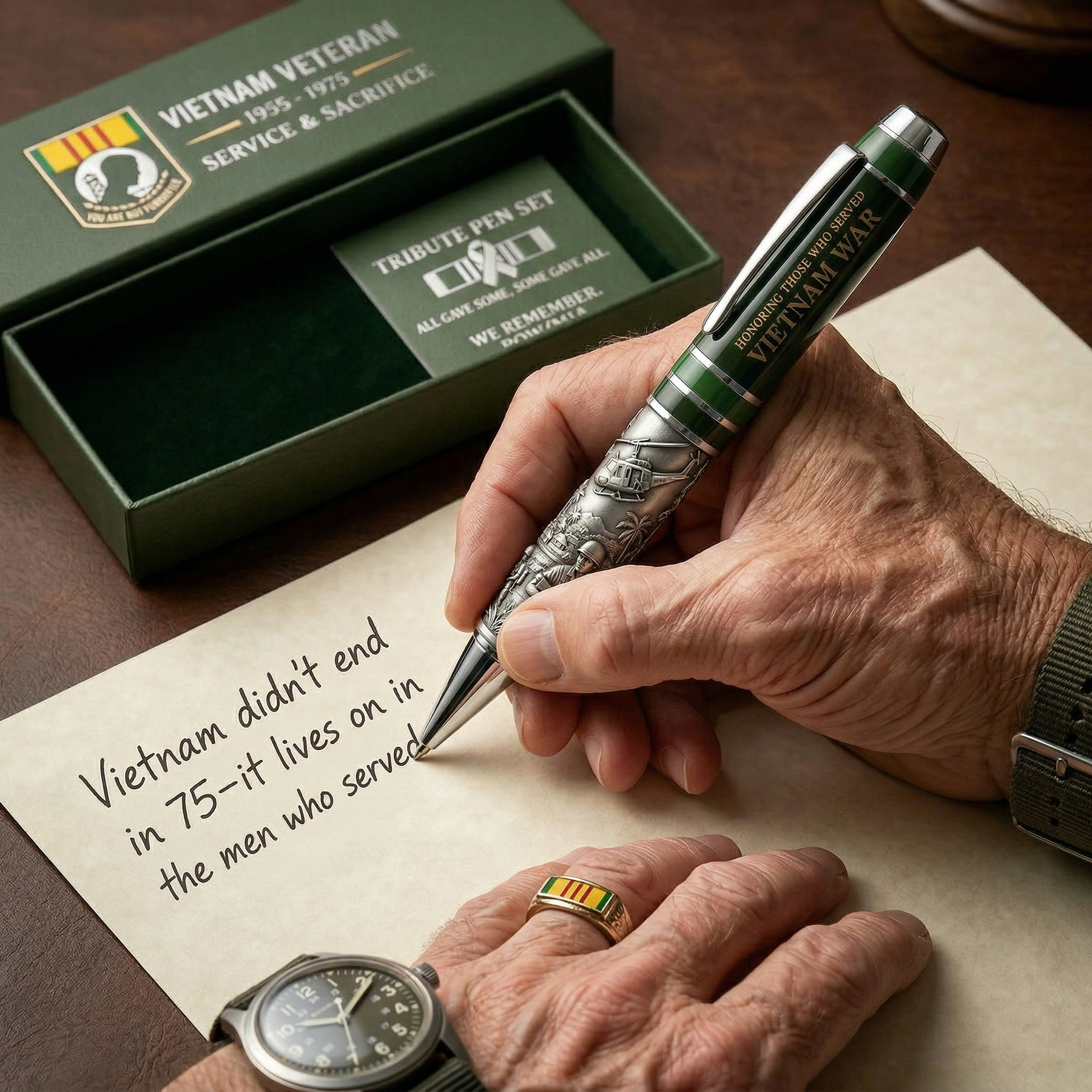 RemembranceScript – Vietnam Service Tribute Pen