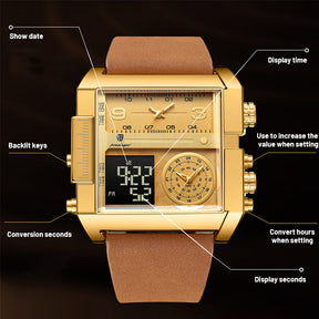 VeloraTime – Stylish Men’s Quartz Watch