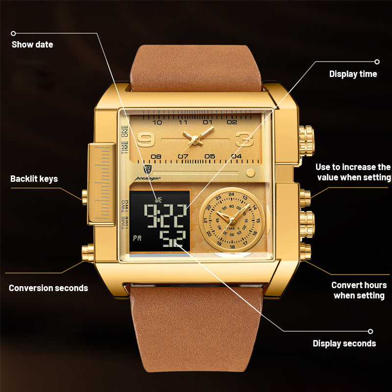 VeloraTime – Stylish Men’s Quartz Watch