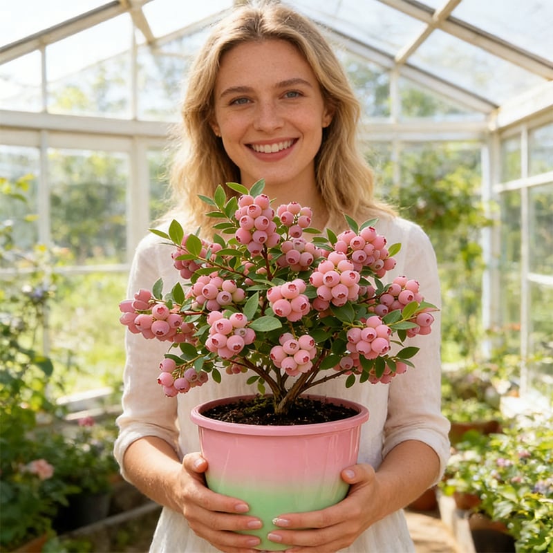PinkDelight Berries – Premium Garden Seeds
