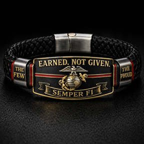 SemperValor – U.S. Marine Corps Tribute Bracelet