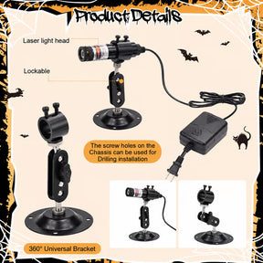 SwampBeam – Halloween Green Laser Projector