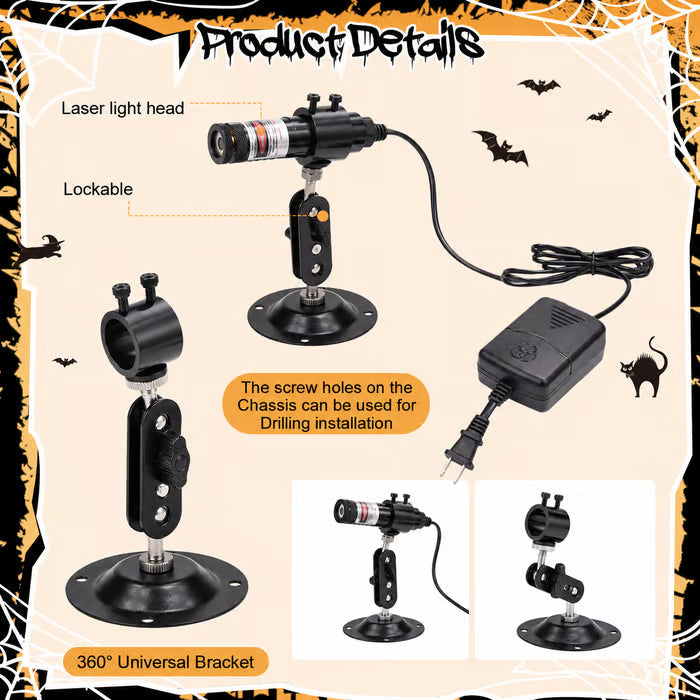 SwampBeam – Halloween Green Laser Projector