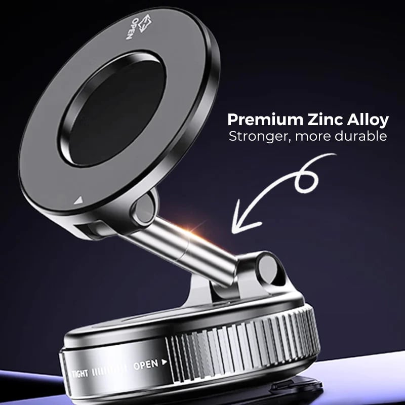 SpinGrip – 360° Magnetic Car Phone Mount