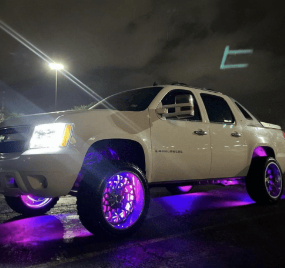 NeonSpin Lights – LED Tire Valve Glow