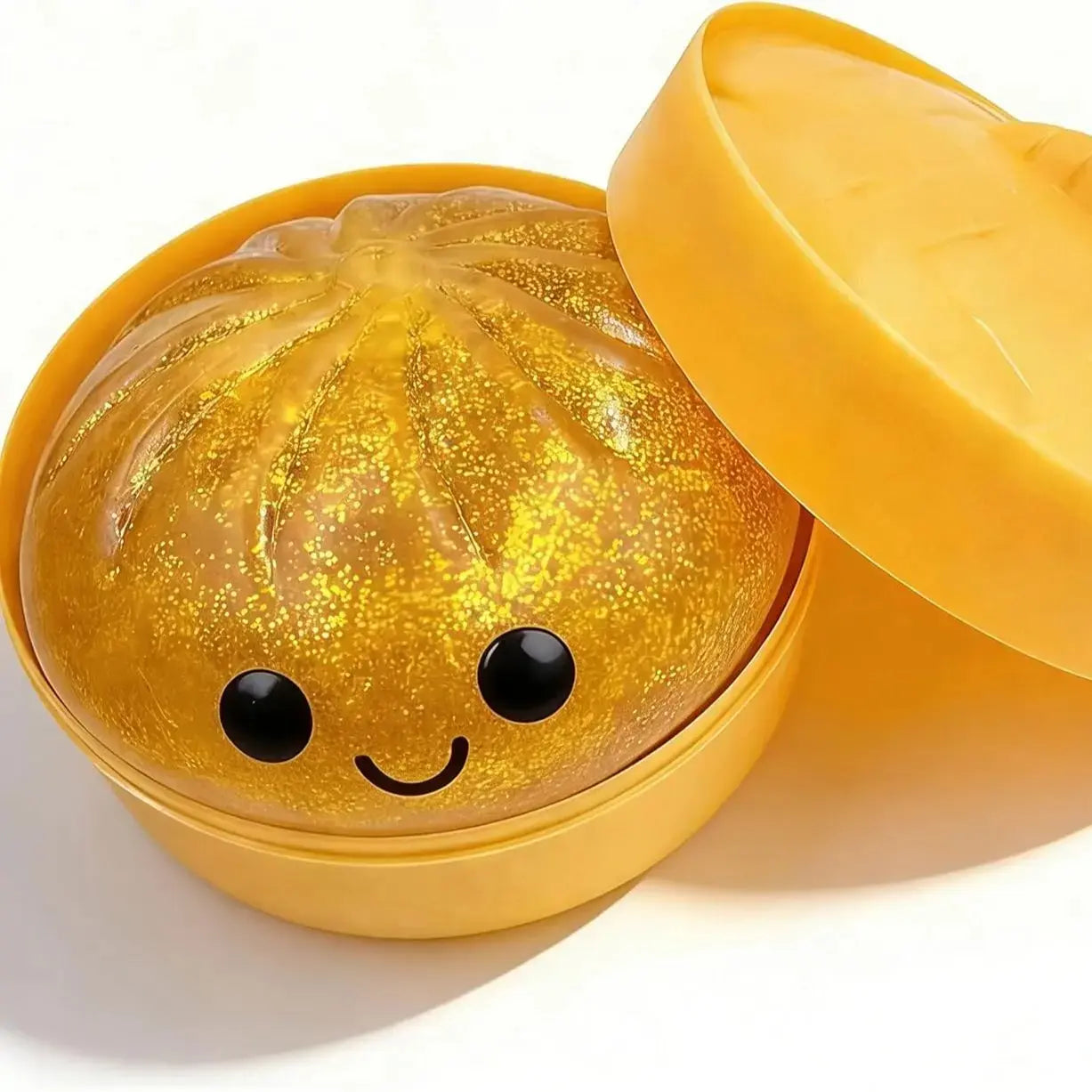 SquishJoy – Ultra-Rare Rainbow Smiling Dumpling Squishy Toy