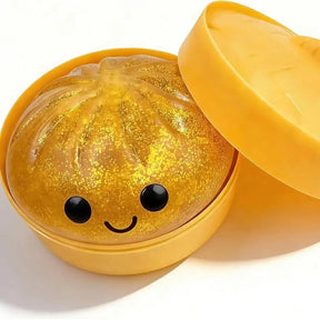 SquishJoy – Ultra-Rare Rainbow Smiling Dumpling Squishy Toy