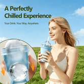 ChillCup – Foldable Silicone Ice Ball Drink Cup