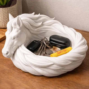 GoldenMane – Elegant Horse Bowl