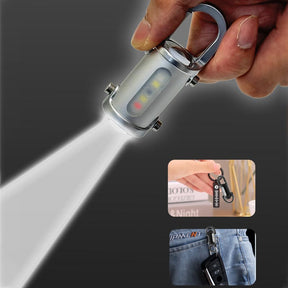 AuraBeam –  Super Bright 1200LM Mini Keychain Flashlight