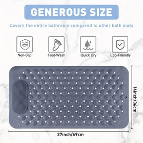 AquaSafe Zone – Non-Slip Bath Rug
