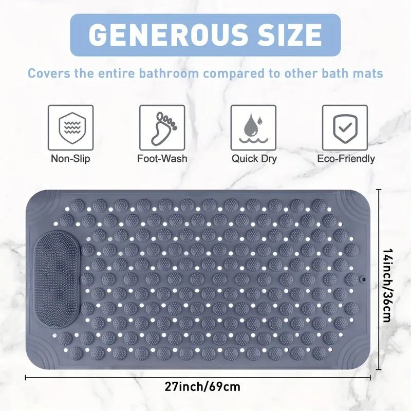 AquaSafe Zone – Non-Slip Bath Rug