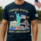 FreedomFit – 250th Celebration Graphic T-Shirt