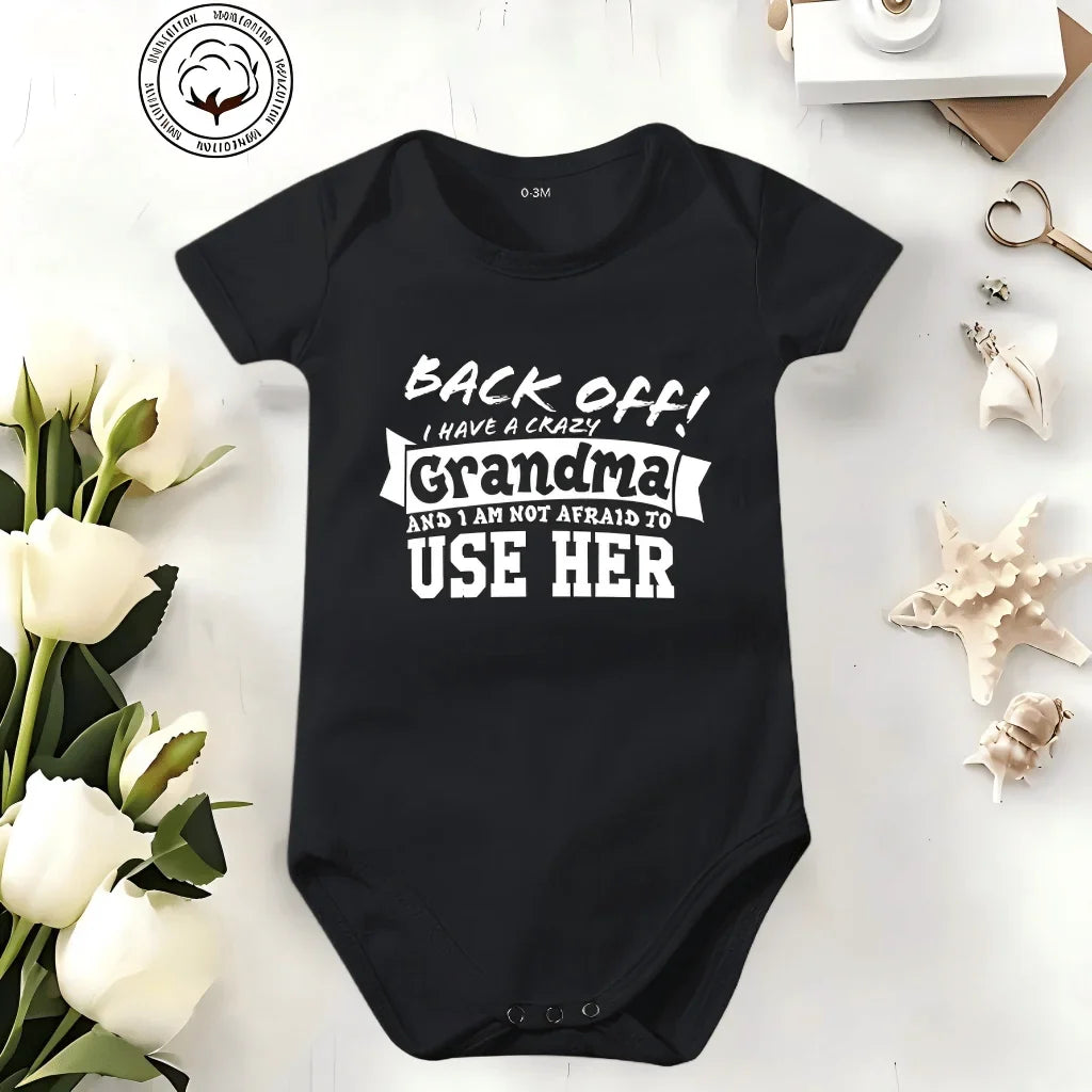 SnugglePrint – Grandpa Quote Baby Bodysuit