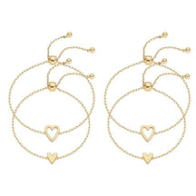 ForeverTies – Adjustable Duo Friendship Bracelet Set