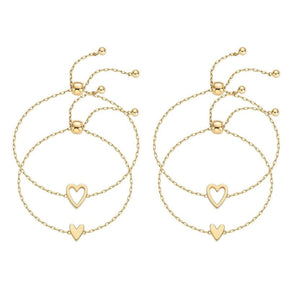 ForeverTies – Adjustable Duo Friendship Bracelet Set