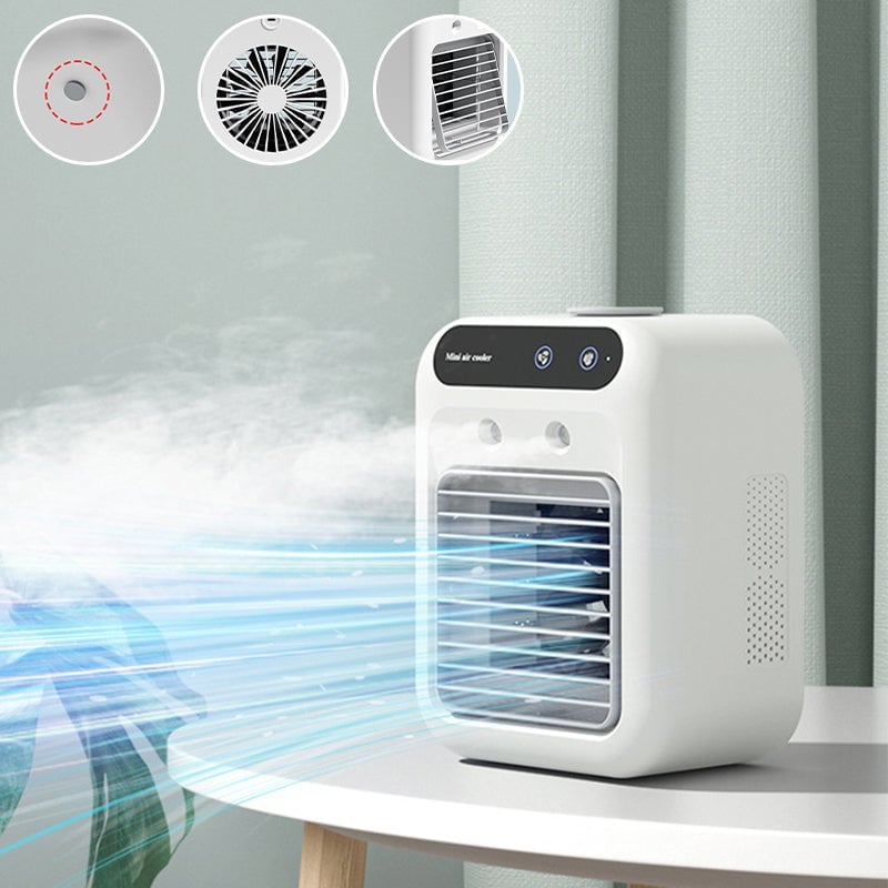 BreezeMist – Mini Spray Cooling Fan