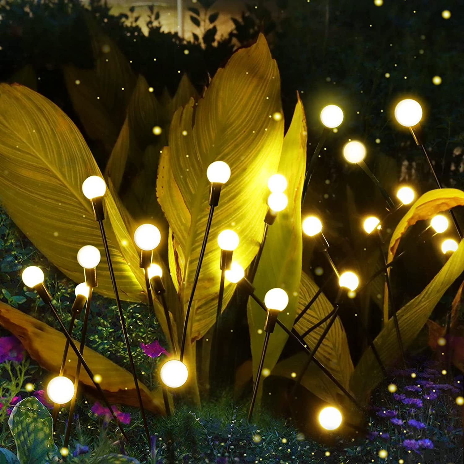 FireGlow – Solar Powered Firefly Garden Light
