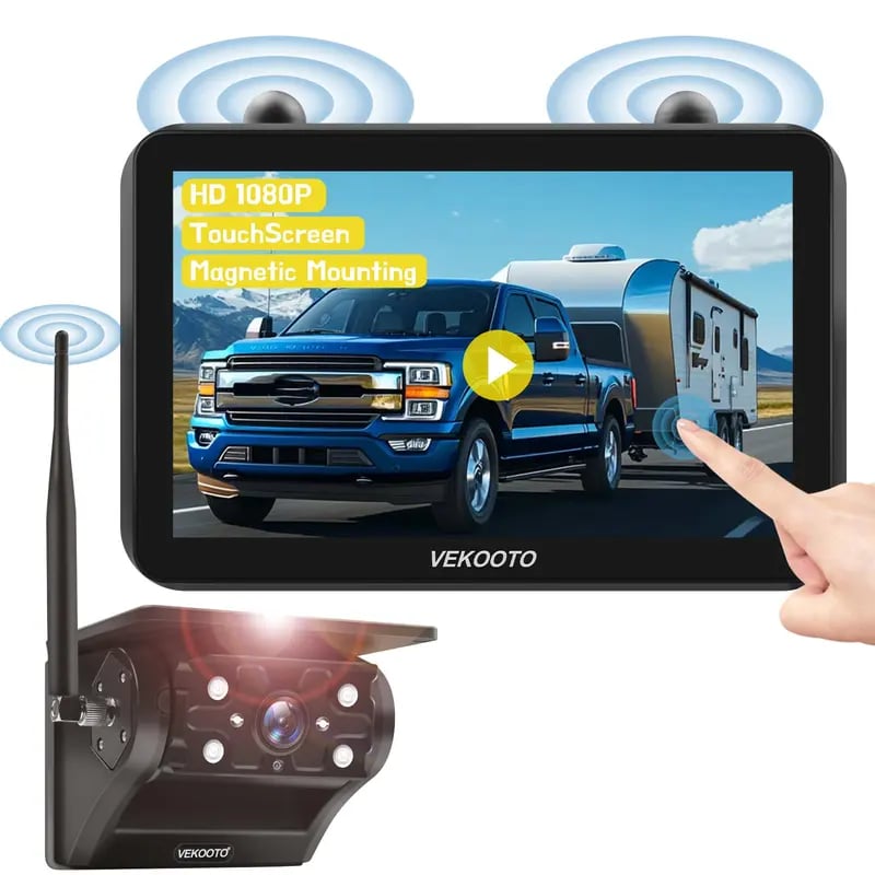 AutoCore – Solar Magnetic Rear View Camera