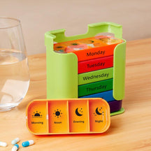 PillMaster – Weekly Medication Organizer Box