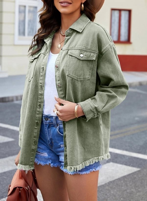 UrbanChic – Stylish Denim Jacket for Women
